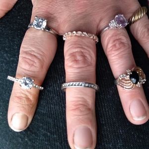 Sterling Silver (.925) Rings